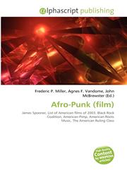 Afro-Punk (film),6134157988,9786134157988