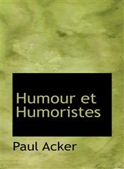 Humour et Humoristes,1115606689,9781115606684