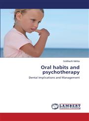 Oral Habits and Psychotherapy,3659538191,9783659538193
