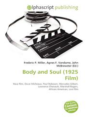 Body and Soul (1925 Film),6134185558,9786134185554