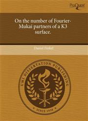 On the number of Fourier-Mukai partners of a K3 surface.,1244588415,9781244588417