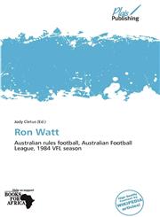 Ron Watt,6139256518,9786139256518