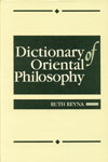 Dictionary of Oriental Philosophy 2 Vols. in 1,8121501180,9788121501187