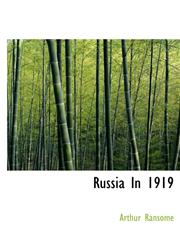 Russia in 1919,1117205347,9781117205342