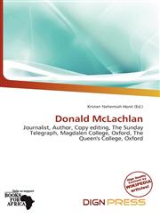 Donald McLachlan,6139551684,9786139551682