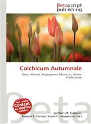 Colchicum Autumnale,6134851094,9786134851091