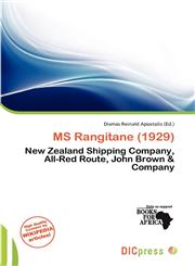MS Rangitane (1929),6139743311,9786139743315