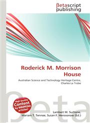 Roderick M. Morrison House,6137620522,9786137620526
