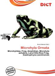 Microhyla Ornata,6139734193,9786139734191