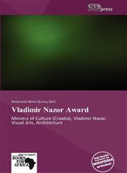 Vladimir Nazor Award,6139309573,9786139309573