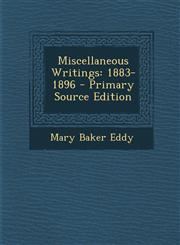 Miscellaneous Writings 1883-1896 - Primary Source Edition,1294835629,9781294835622