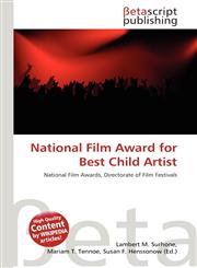 National Film Award for Best Child Artist,6136245817,9786136245812