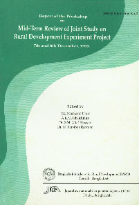 Report of the Workshop on Mid-Term Review of Joint Study on Rural Development Experiment Project, 7th and 8th December, 1993,9845590411,9789845590419