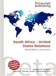 South Africa - United States Relations,6134804282,9786134804288