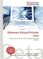 Ethernet Virtual Private Line,6132998837,9786132998835