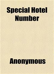 Special Hotel Number,1152179543,9781152179547