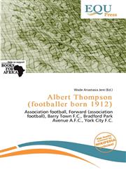 Albert Thompson (footballer born 1912),6139648106,9786139648108