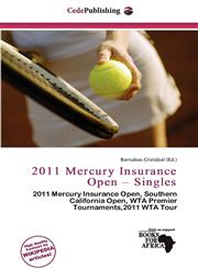 2011 Mercury Insurance Open - Singles,6201439390,9786201439399