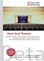 West End Theatre,6130309384,9786130309381