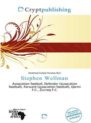 Stephen Wellman,6200566380,9786200566386