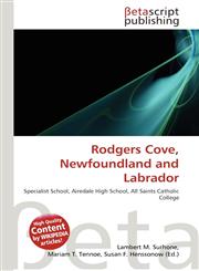 Rodgers Cove, Newfoundland and Labrador,6137601439,9786137601433