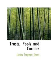 Trusts, Pools and Corners,1103397230,9781103397235