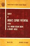 Survey of India's Export Potential to Twenty-Six Selected Countries in the Indian Ocean Basin and Nearby Areas : Republic of Korea 1st Edition