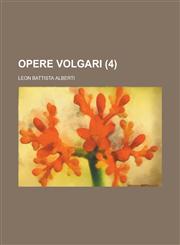 Opere Volgari (4),1234520737,9781234520731