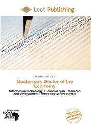 Quaternary Sector of the Economy,6200918953,9786200918956