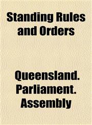 Standing Rules and Orders,1152776703,9781152776708
