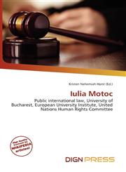 Iulia Motoc,6136598795,9786136598796