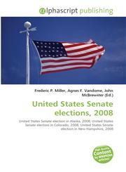 United States Senate elections, 2008,6130034806,9786130034801