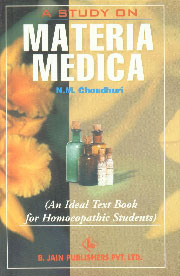 A Study on Materia Medica An Ideal Text Book for Homoeopathic Students 8th Impression,8131902102,9788131902103