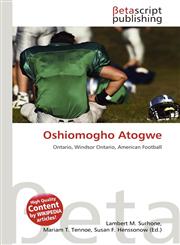 Oshiomogho Atogwe,6132365052,9786132365057