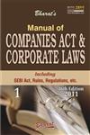 Bharat's Manual of Companies Act & Corporate Laws Including Sebi Rules, Regulations, Etc. 2 Vols. 16th Edition,8177336878,9788177336870