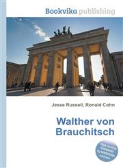 Walther von Brauchitsch,5511963291,9785511963297