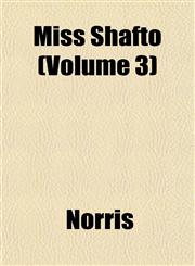 Miss Shafto (Volume 3),1153223694,9781153223690