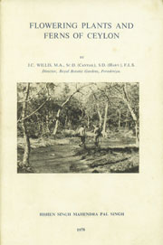 Flowering Plants and Ferns of Ceylon A Revised Catalogue of the Indigenous Reprint