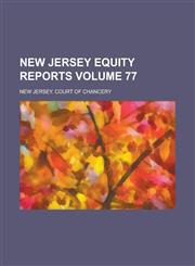 New Jersey Equity Reports Volume 77,1236894375,9781236894373