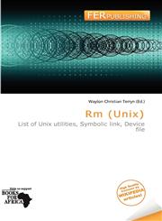 Rm (Unix),6201958371,9786201958371