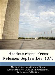 Headquarters Press Releases September 1978,1249555949,9781249555940