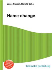 Name Change,5511095664,9785511095660