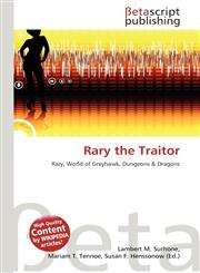 Rary the Traitor,6134435376,9786134435376