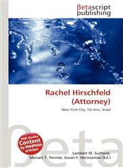 Rachel Hirschfeld (Attorney),6131003939,9786131003936