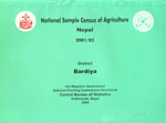 National Sample Census of Agriculture, Nepal, 2001/02 : District - Bardiya