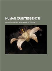 Human Quintessence,1151667242,9781151667243