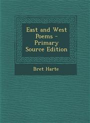 East and West Poems,1287546781,9781287546788
