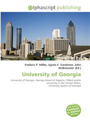 University of Georgia,6130013019,9786130013011