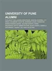 University of Pune alumni Purushottam Laxman Deshpande, Madhav Sharma, V. P. Singh, Shamkant Navathe, Shriram Lagoo,1155503791,9781155503790