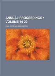 Annual proceedings (Volume 16-20),1154263932,9781154263930